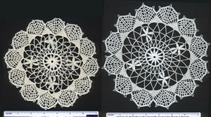 Scans of doily
