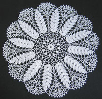 Ripe Wheat doily photo