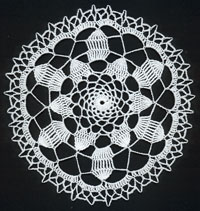 Scan of doily