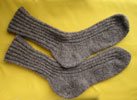 ribbed top socks thumbnail